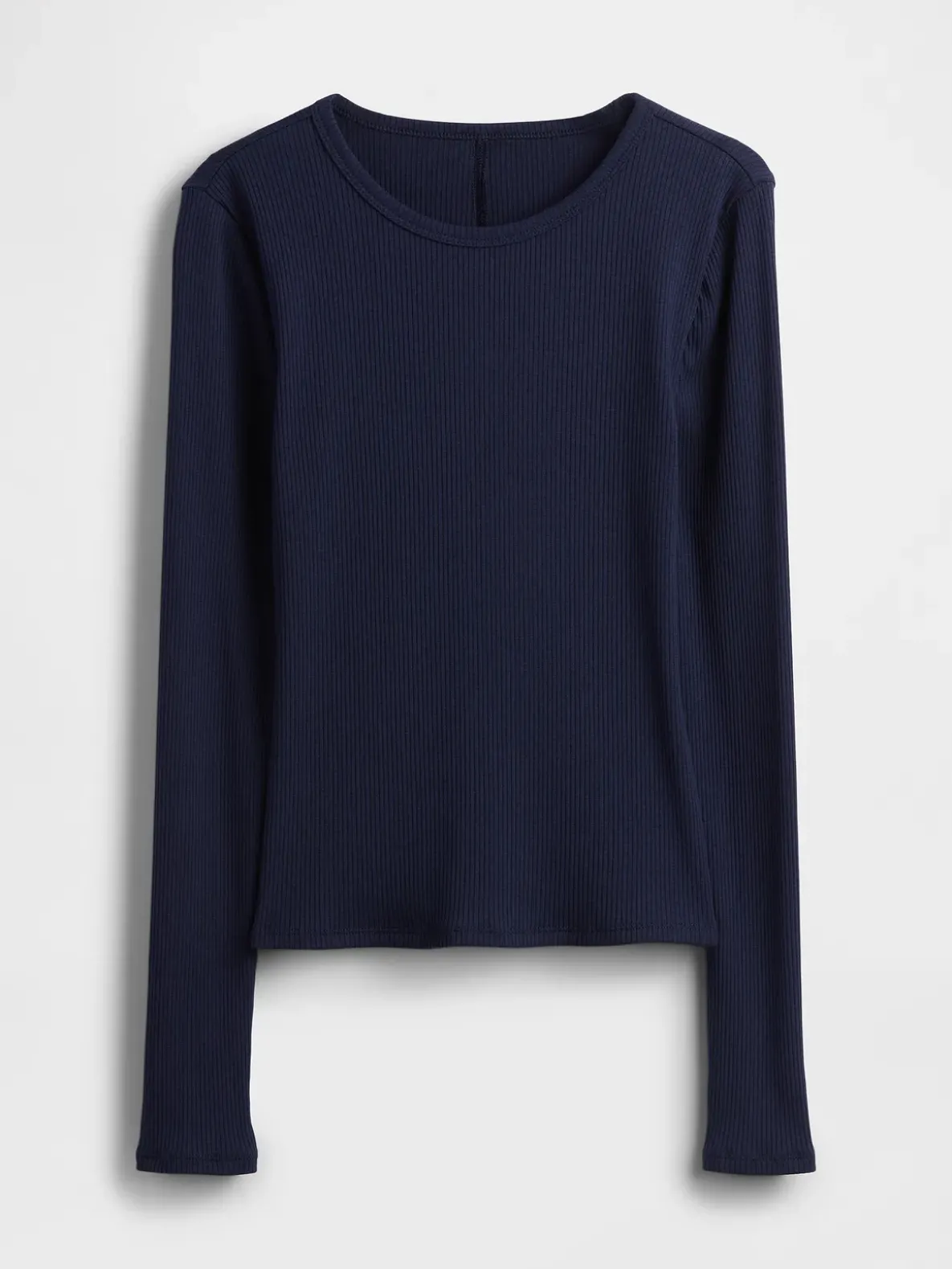 Modern Compact Rib Crop T-Shirt