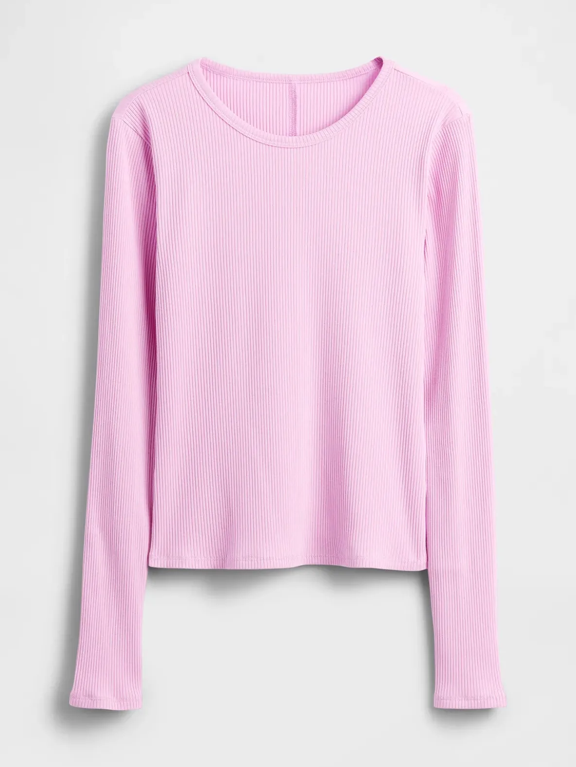 Modern Compact Rib Crop T-Shirt