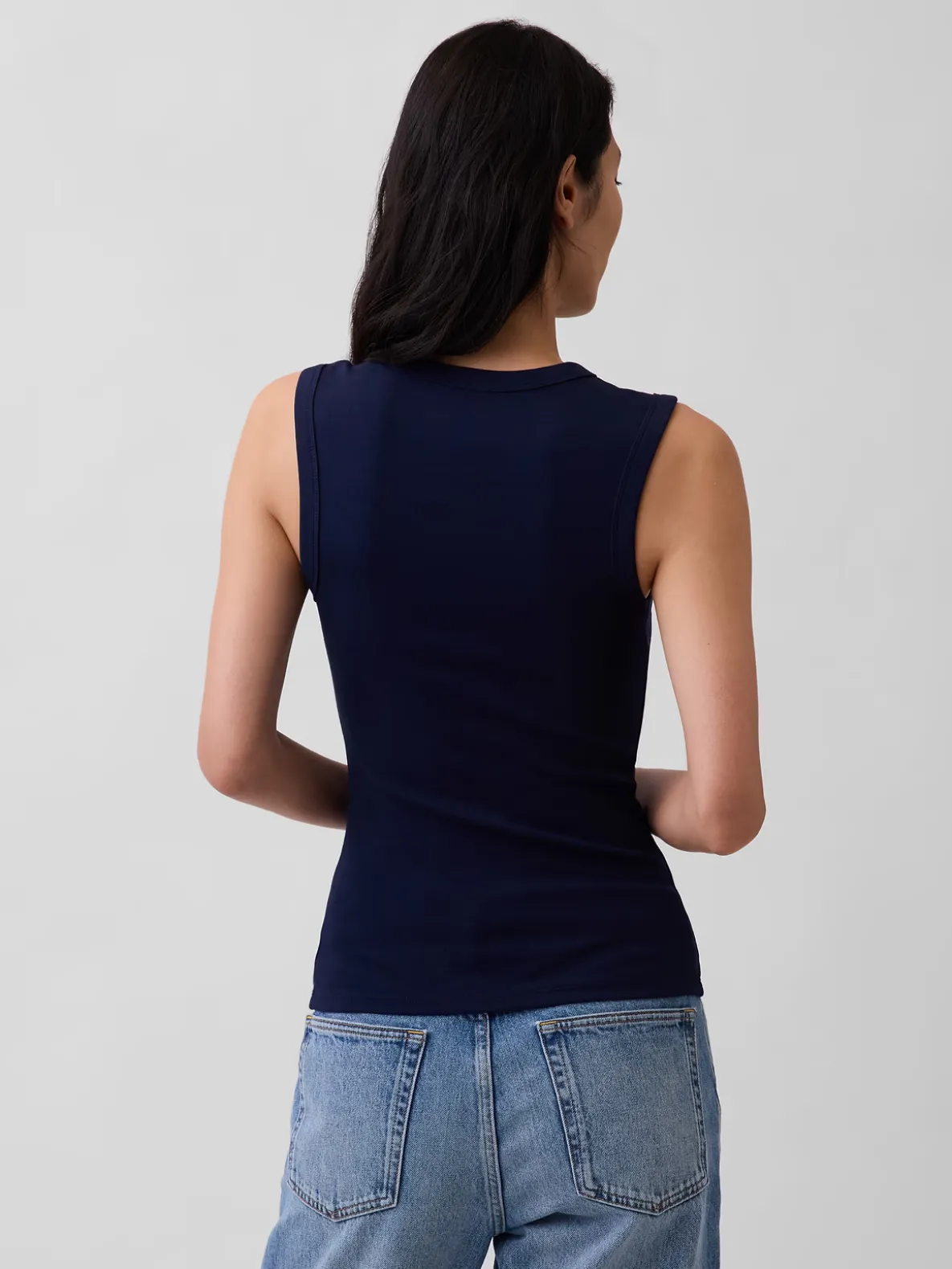 Modern Crewneck Tank Top