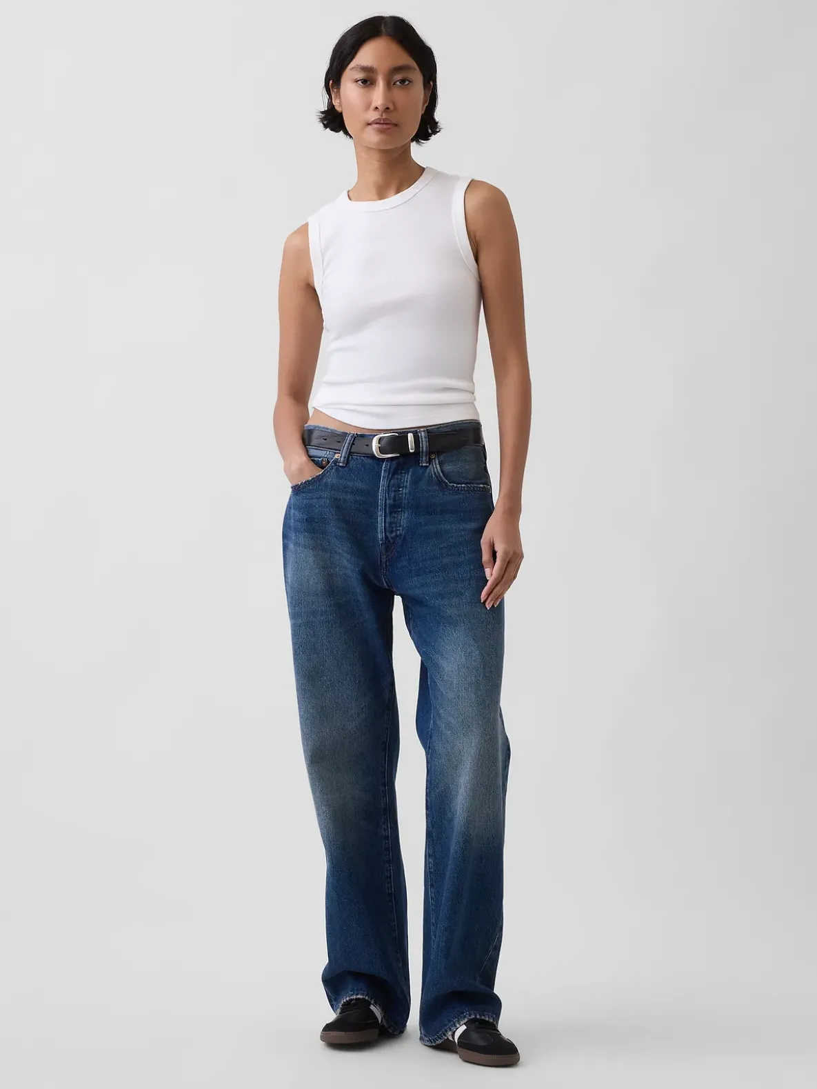 Modern Crewneck Tank Top