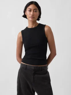 Modern Crewneck Tank Top