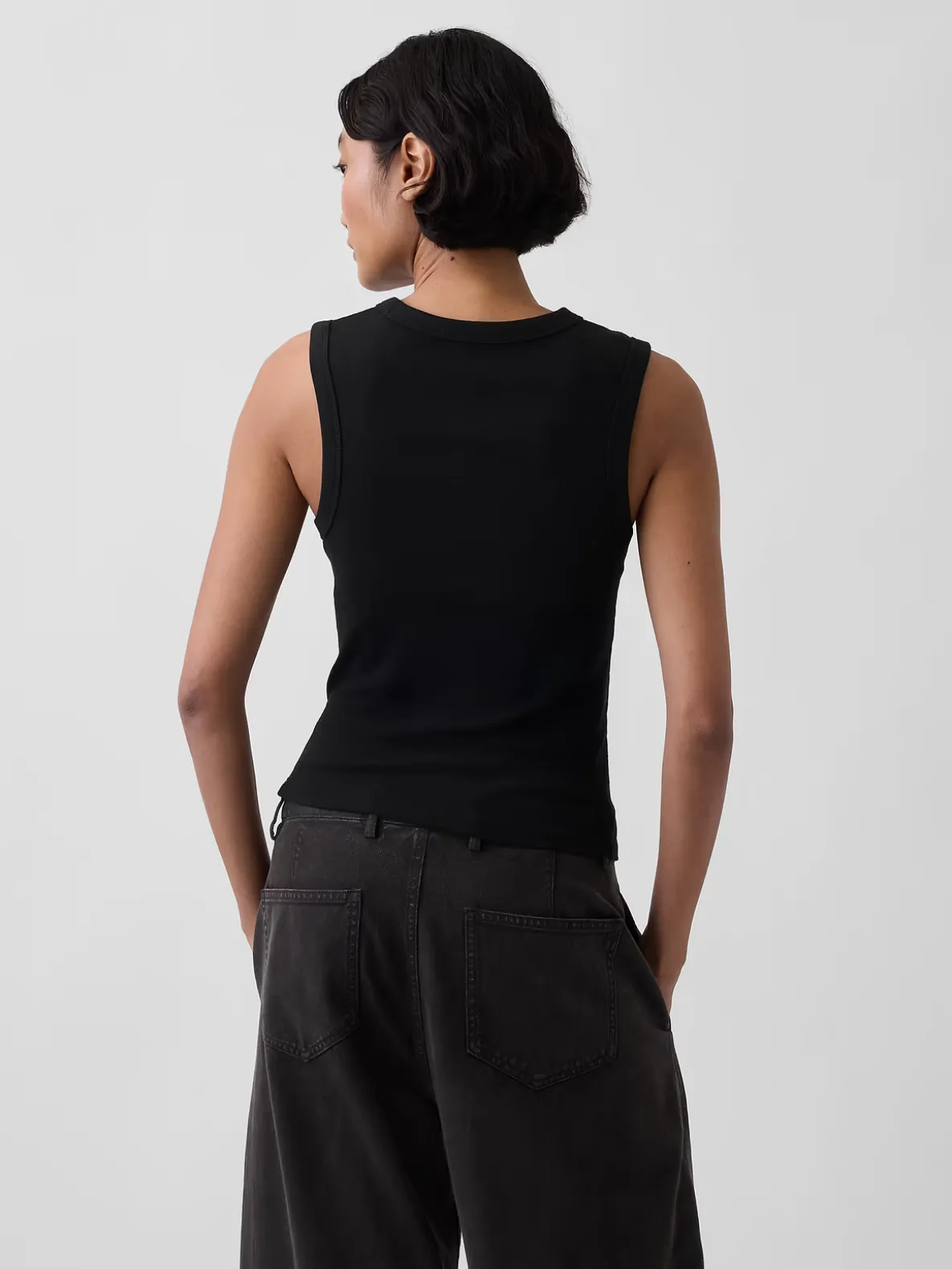 Modern Crewneck Tank Top