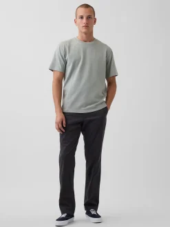Modern Straight Khakis