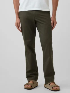 Modern Straight Khakis