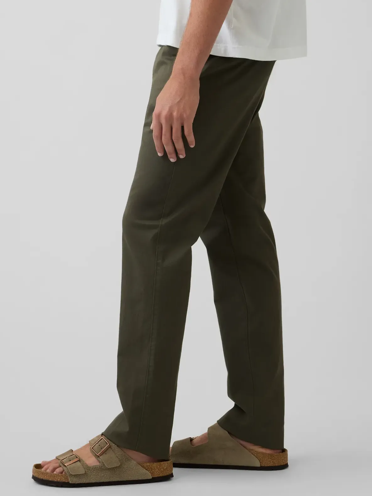 Modern Straight Khakis