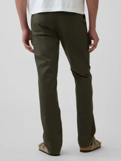 Modern Straight Khakis