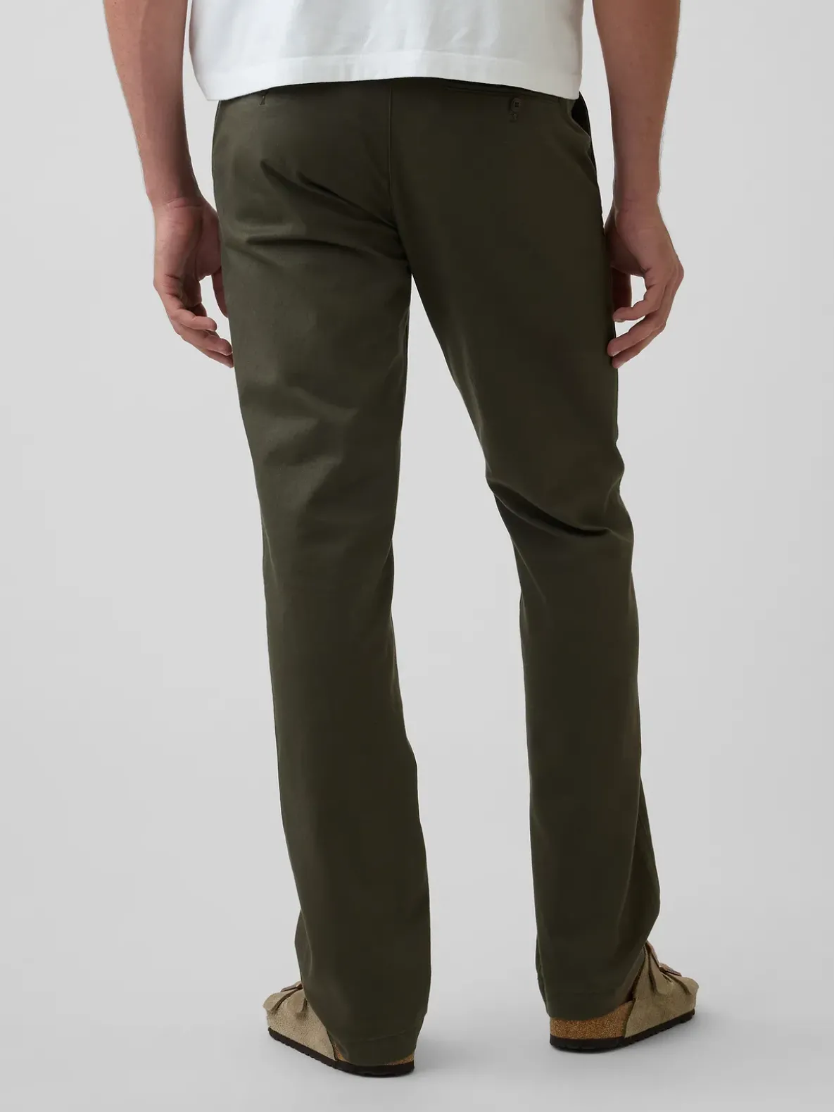 Modern Straight Khakis