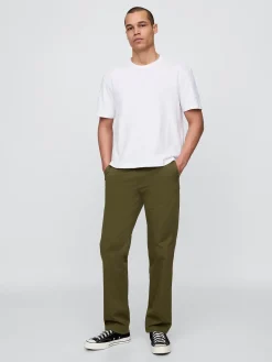 Modern Straight Khakis