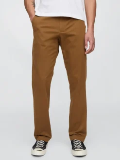 Modern Straight Khakis