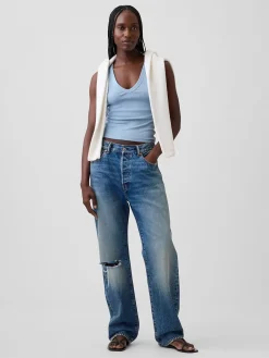 Modern V-Neck Tank Top