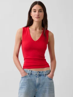 Modern V-Neck Tank Top