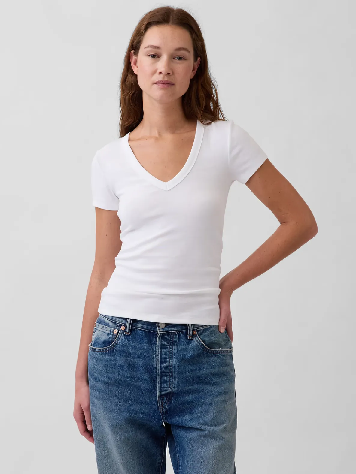 Modern V-Neck T-Shirt