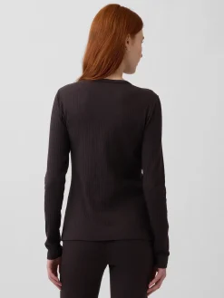 Modern Wide Rib Cardigan