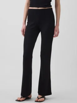 Modern Wide Rib Flare Pants