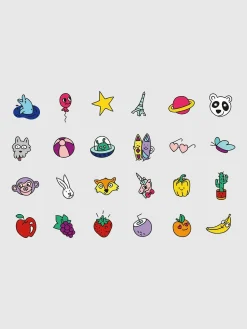 Nailmatic Nailpolish and Nail Sticker Pop Set