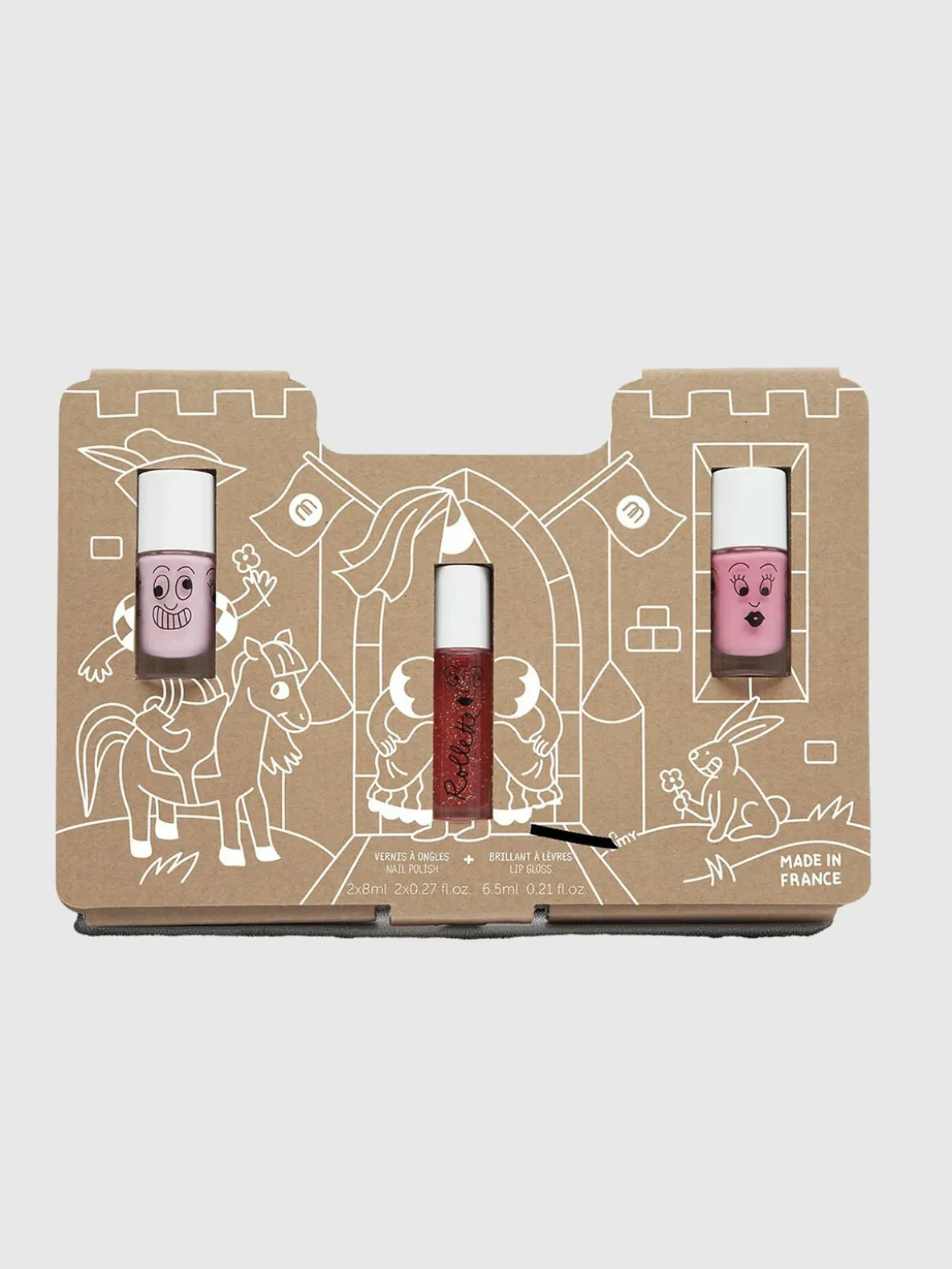 Nailmatic Princess Story Nail Polish and Lip Gloss Set