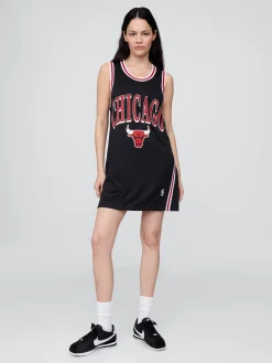NBA Chicago Bulls Recycled Jersey Mini Dress
