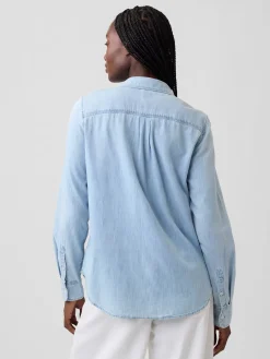Organic Cotton Denim Classic Shirt