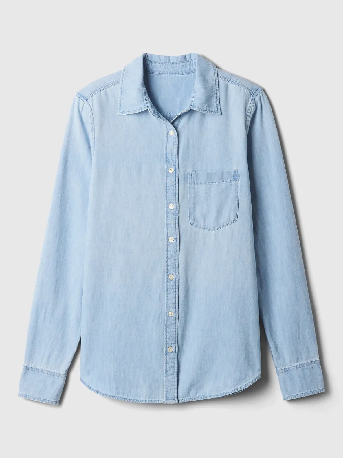 Organic Cotton Denim Classic Shirt
