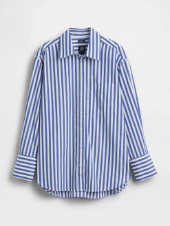 Organic Cotton Poplin Big Shirt