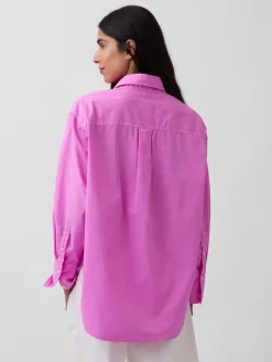 Organic Cotton Poplin Big Shirt