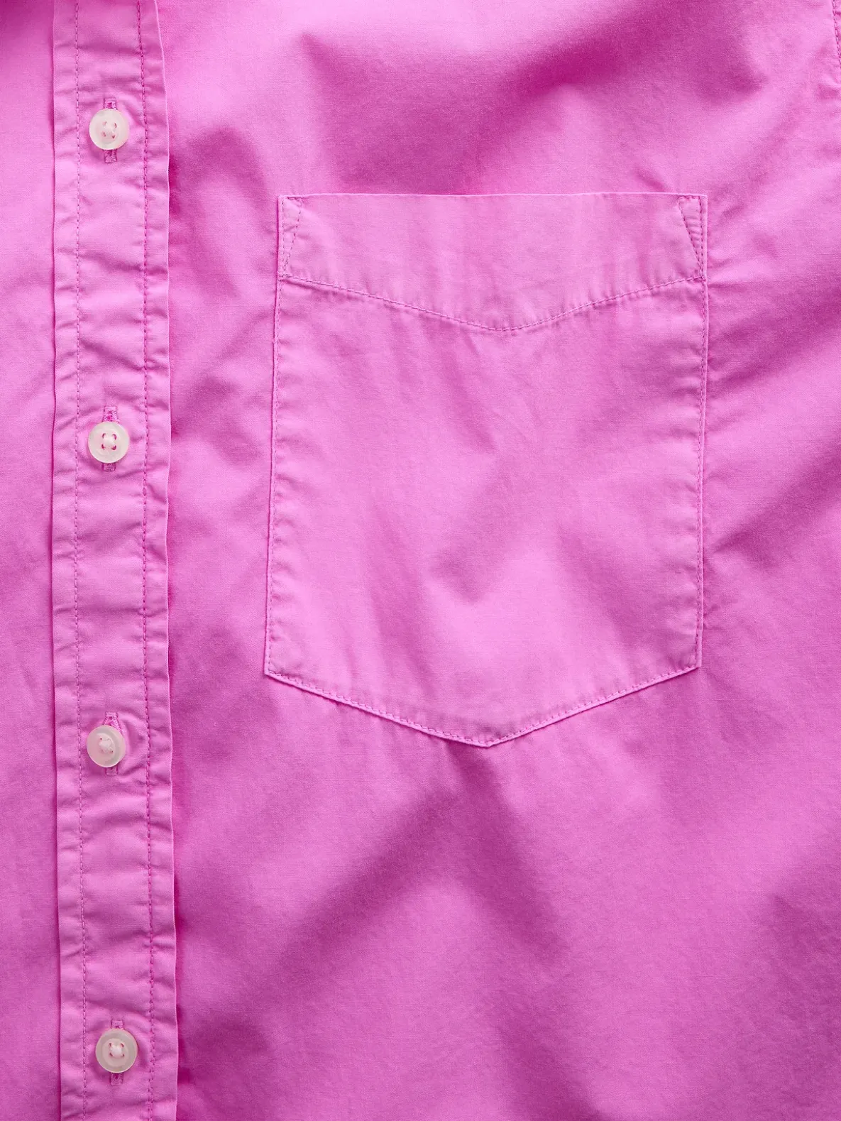 Organic Cotton Poplin Big Shirt