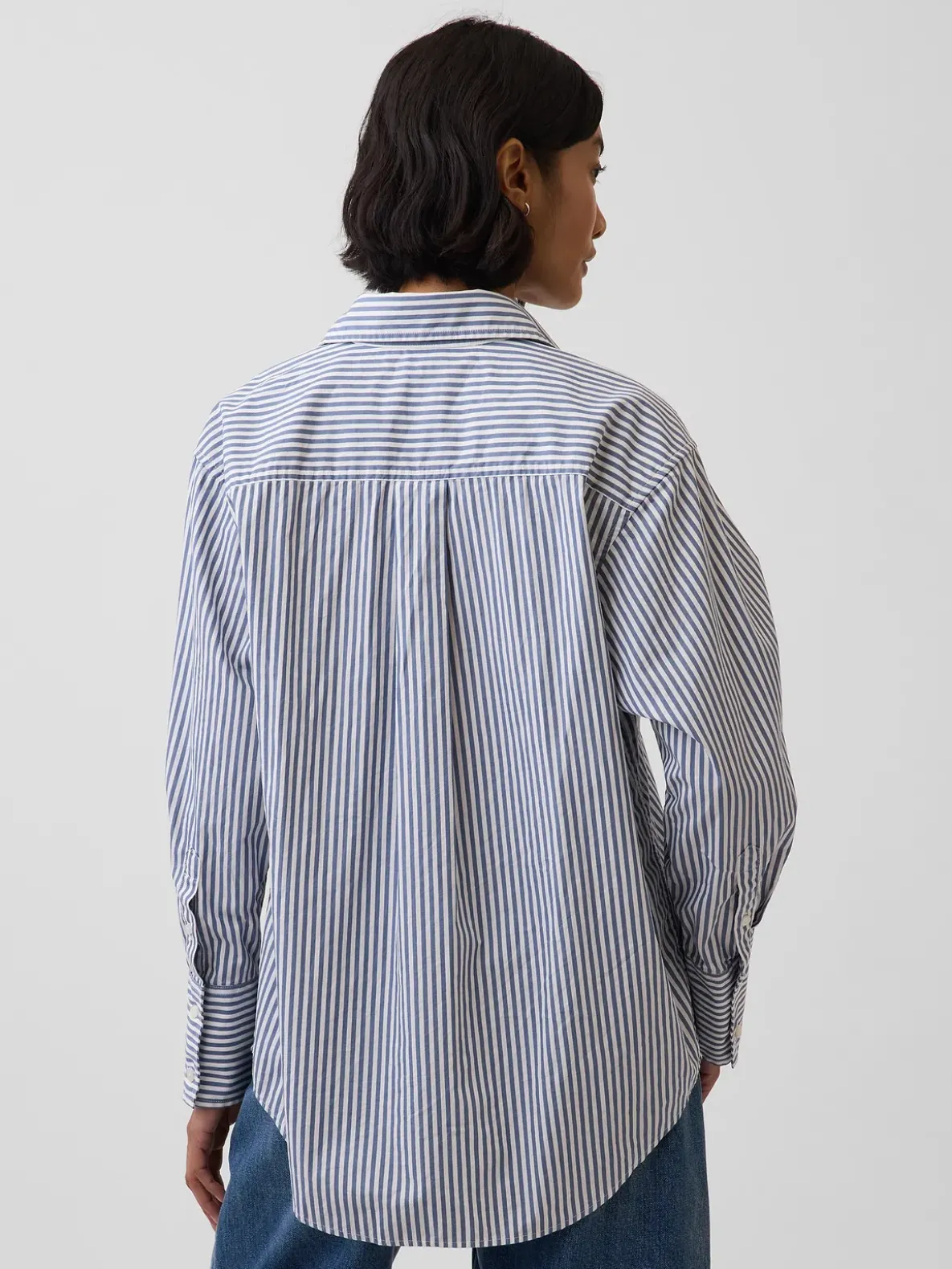 Organic Cotton Poplin Big Shirt
