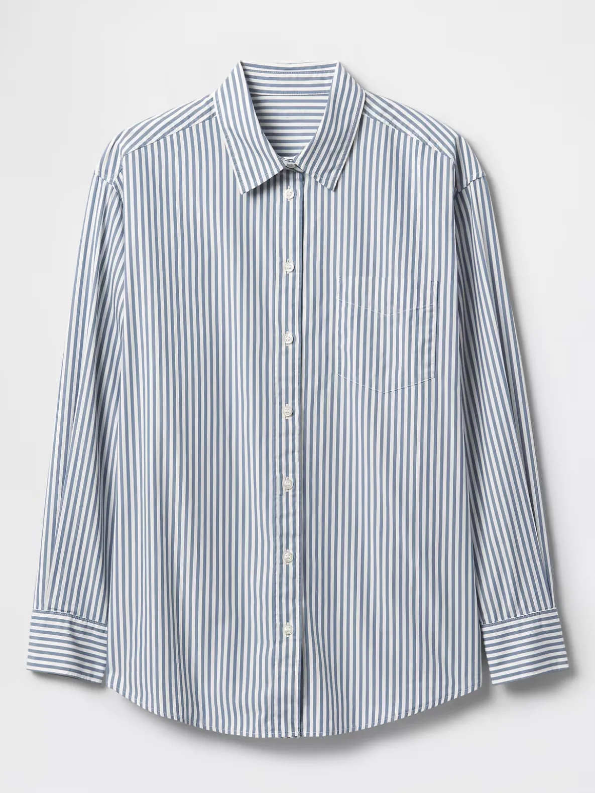 Organic Cotton Poplin Big Shirt