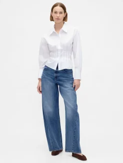 Organic Cotton Poplin Fitted Shirt