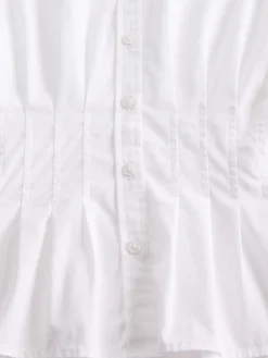 Organic Cotton Poplin Fitted Shirt