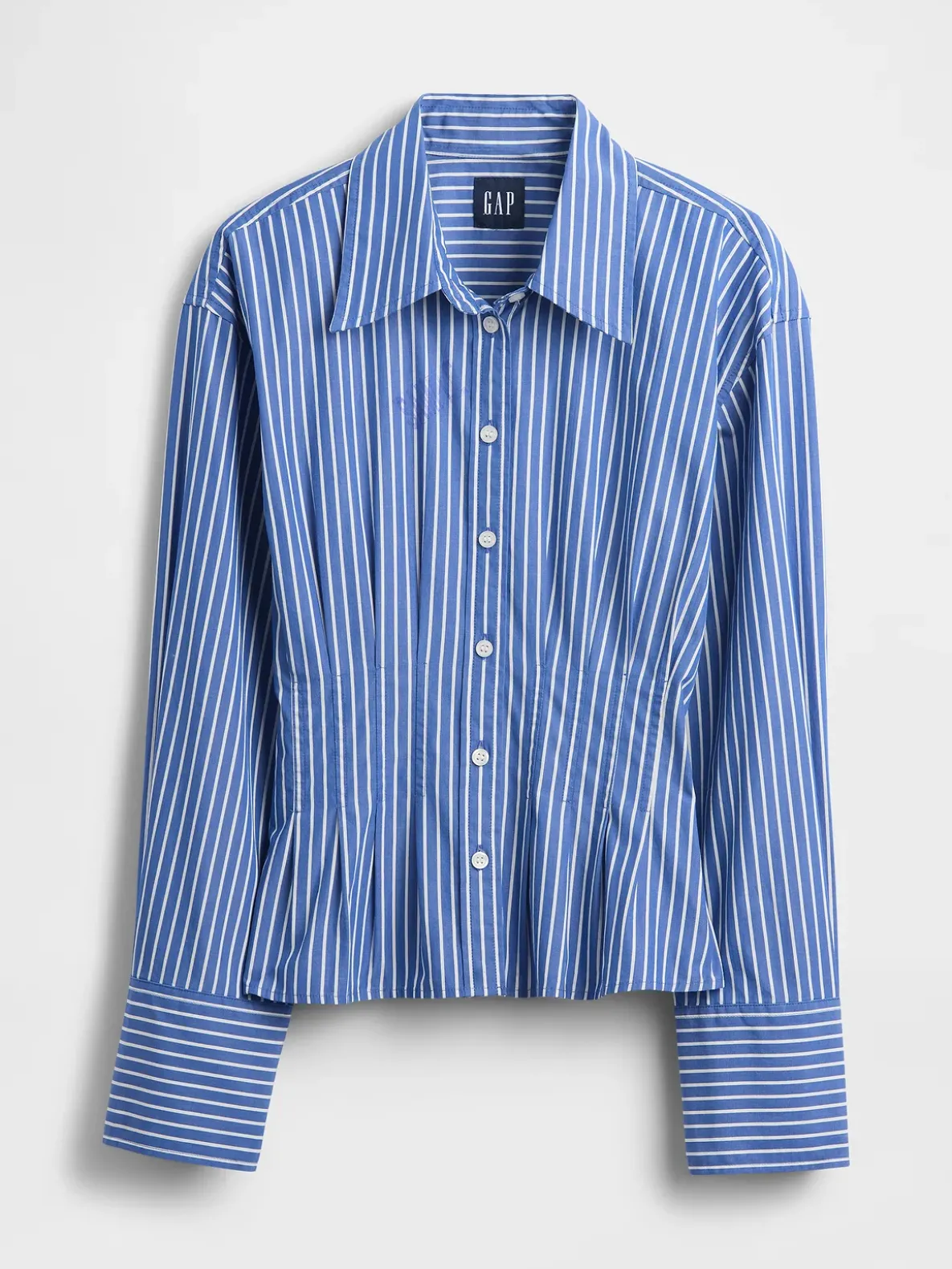 Organic Cotton Poplin Fitted Shirt