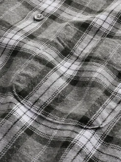 Organic Cotton Relaxed Flannel Shirt