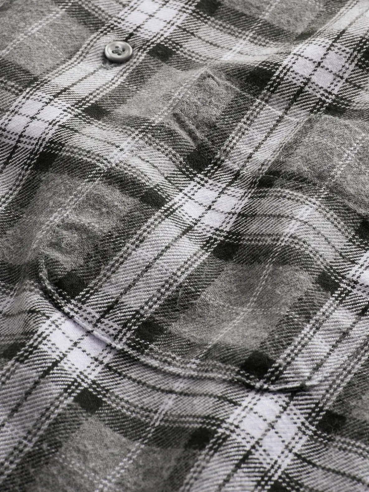 Organic Cotton Relaxed Flannel Shirt