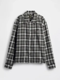 Organic Cotton Relaxed Flannel Shirt