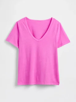 Organic Cotton VintageSoft V-Neck T-Shirt