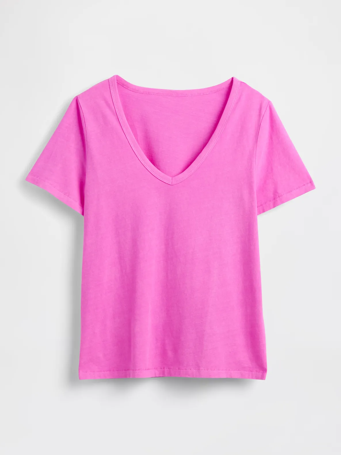 Organic Cotton VintageSoft V-Neck T-Shirt