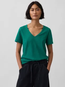 Organic Cotton VintageSoft V-Neck T-Shirt