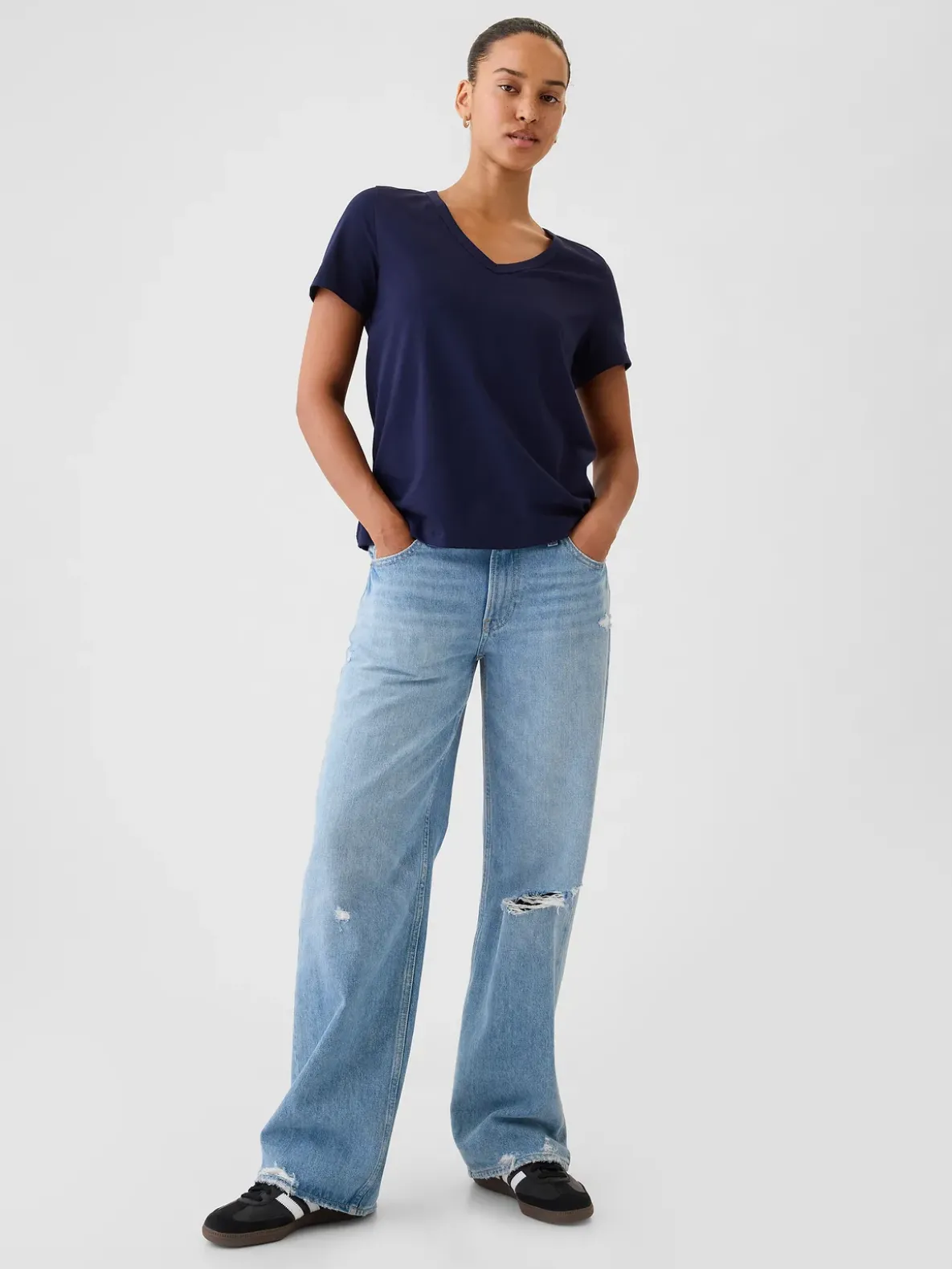 Organic Cotton VintageSoft V-Neck T-Shirt