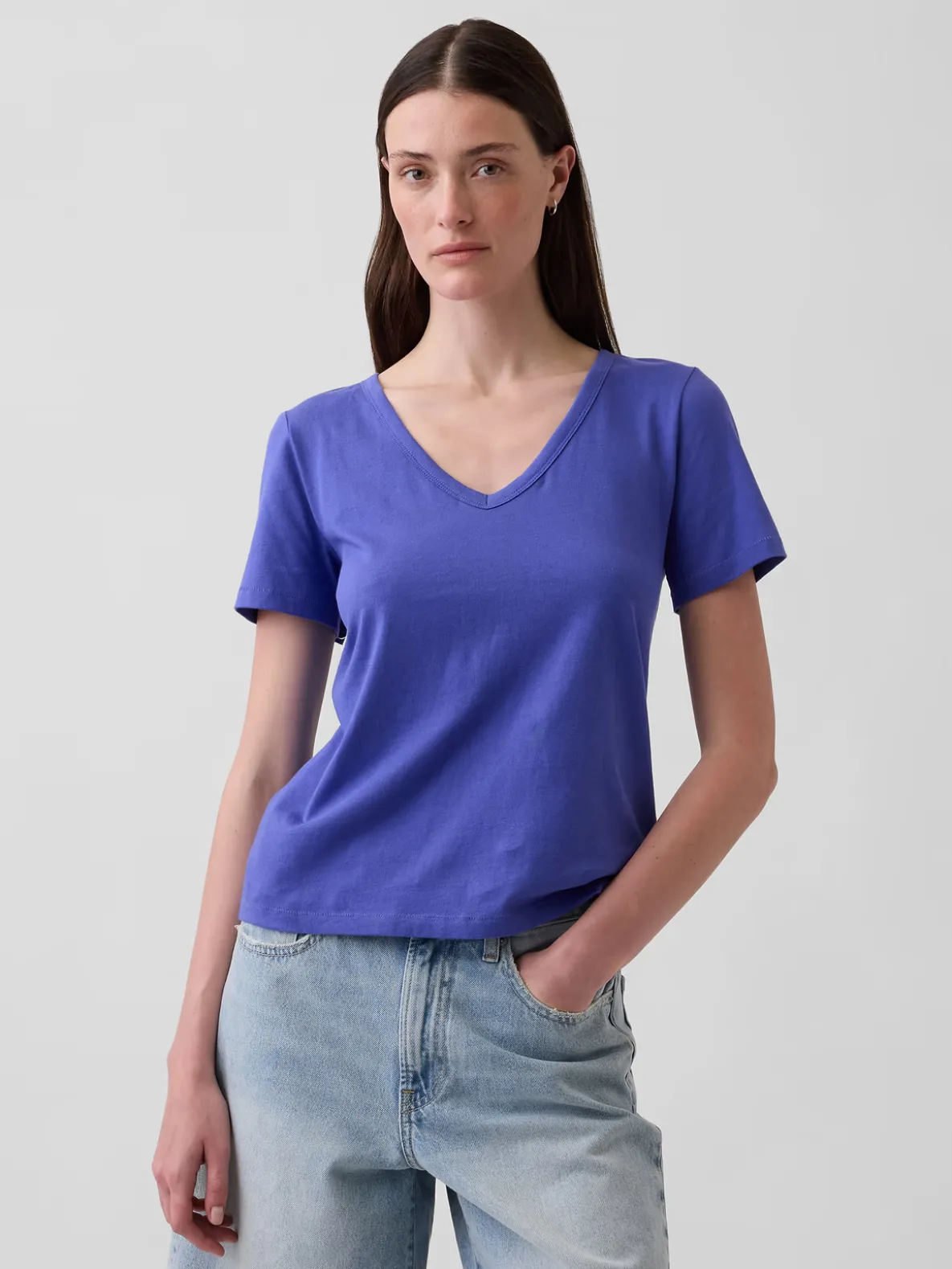 Organic Cotton VintageSoft V-Neck T-Shirt