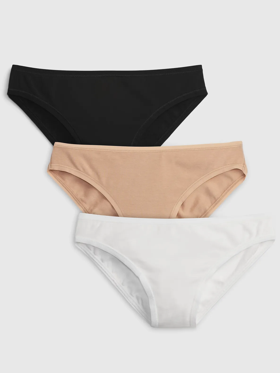 Organic Stretch Cotton Bikini Brief (3-Pack)