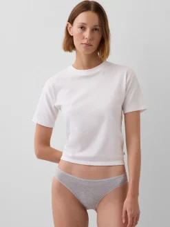 Organic Stretch Cotton Bikini (3-Pack)