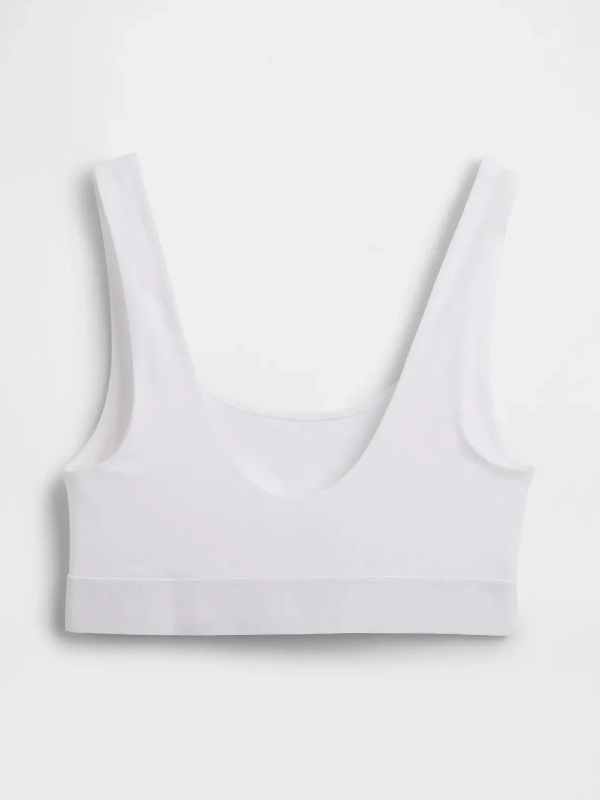 Organic Stretch Cotton Gap Logo Bralette