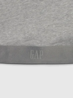 Organic Stretch Cotton Gap Logo Bralette