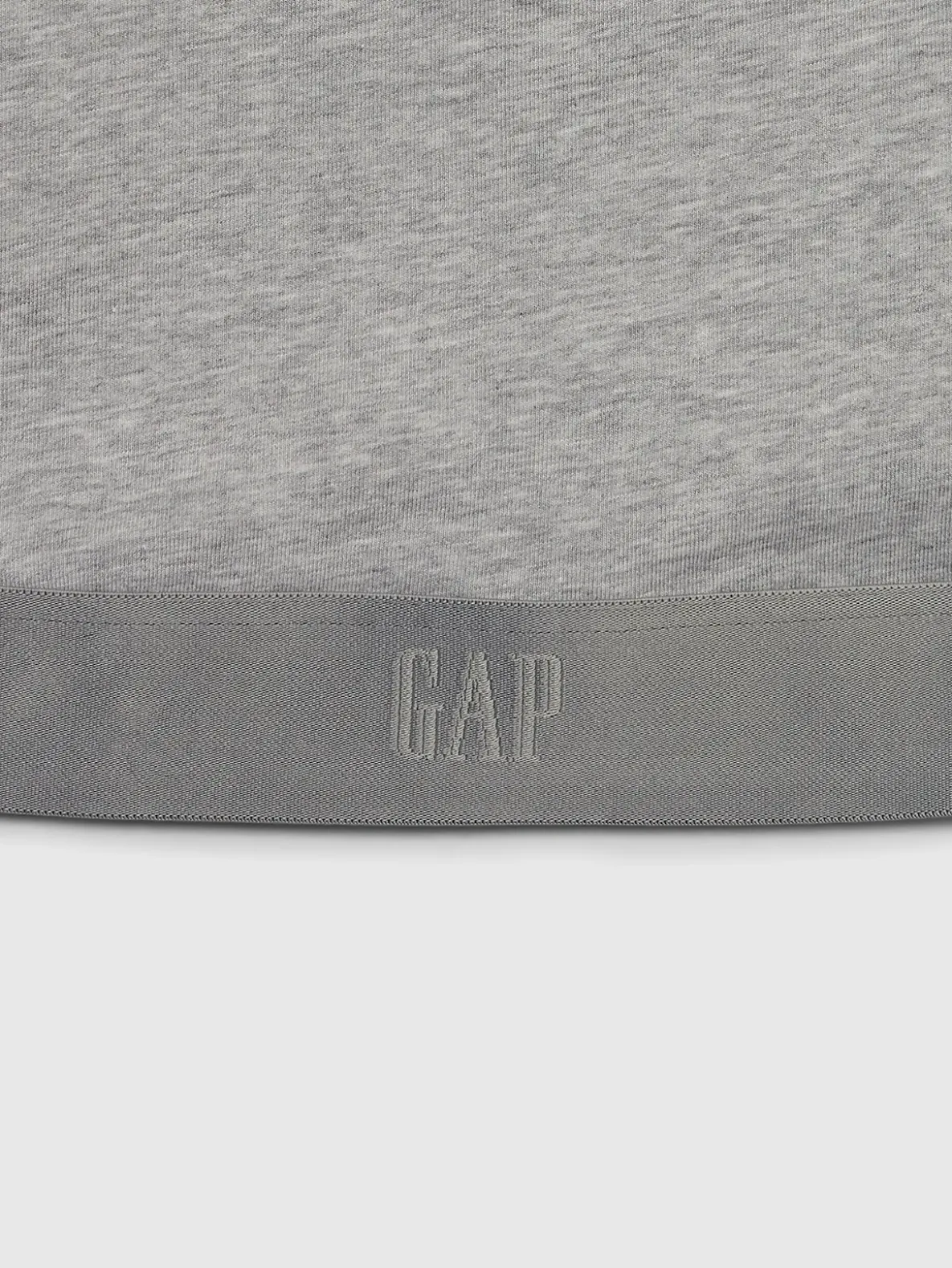 Organic Stretch Cotton Gap Logo Bralette
