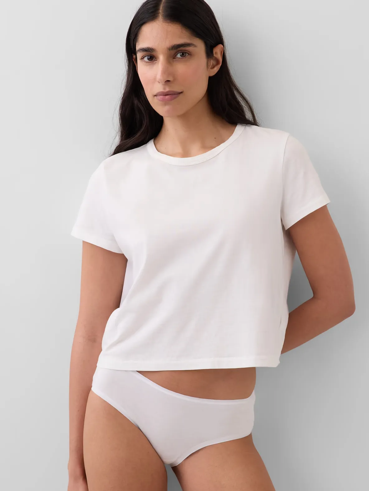 Organic Stretch Cotton Hipster