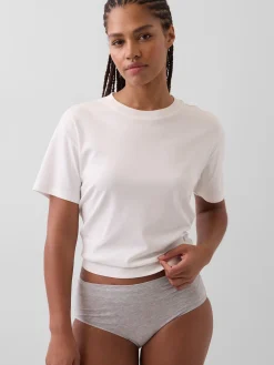 Organic Stretch Cotton High Rise Bikini