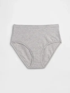 Organic Stretch Cotton High Rise Bikini