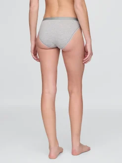 Organic Stretch Cotton Logo Bikini