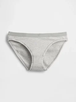 Organic Stretch Cotton Logo Bikini