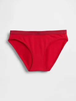 Organic Stretch Cotton Logo Bikini